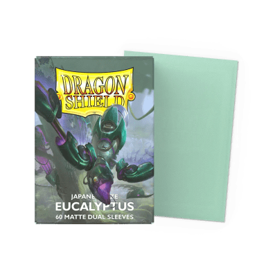 Sleeves Dragon Shield Japanese DUAL Matte Eucalyptus