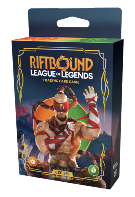[PREVENTA] Champion Deck Riftbound TCG: Origins - Lee Sin