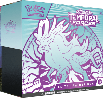 Elite Trainer Box Pokemon TCG: Scarlet & Violet - Temporal Forces - Walking Wake 
