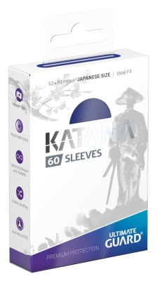 Sleeves Katana Japanese Blue 