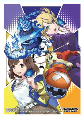 Sleeves Digimon TCG: Arisa & Violet