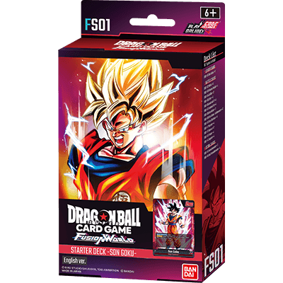 Deck Dragon Ball Super Fusion World TCG: Starter Deck Son Goku - FS01