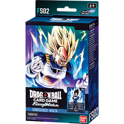 Deck Dragon Ball Super Fusion World TCG: Starter Deck Vegeta - FS02