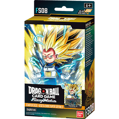 Deck Dragon Ball Super Fusion World TCG: Starter Deck Vegeta (Mini) Super Saiyan 3 - FS08