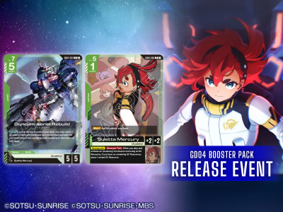 Inscripción prelanzamiento Gundam TCG Phantom Aria - GD04