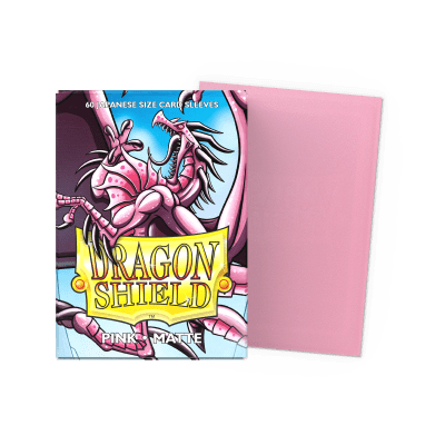 Sleeves Dragon Shield Japanese Matte Pink