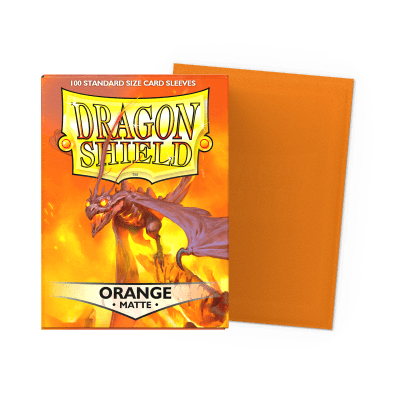 Sleeves Dragon Shield Standard Matte Orange