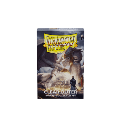 Sleeves Dragon Shield Standard Matte Outer Sleeves Clear