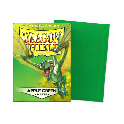 Sleeves Dragon Shield Standard Matte Apple Green