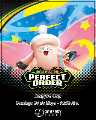 Inscripción Pokémon TCG League Cup 24 de Mayo