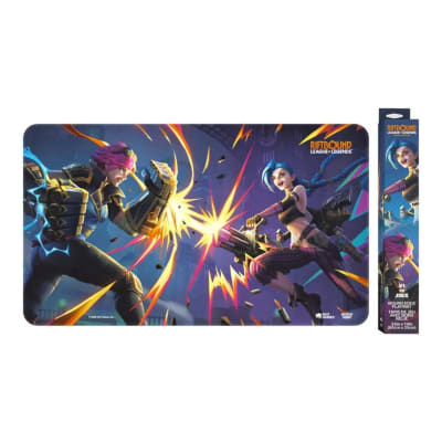 Playmat Riftbound: Vendetta - Vi vs Jinx