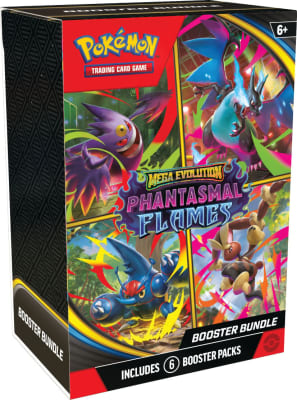 Booster Bundle Pokemon TCG: Mega Evolución - Llamaradas Fantasmales