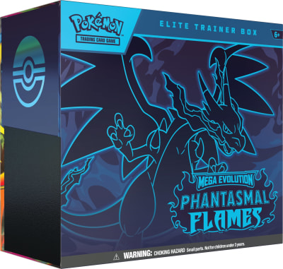 Elite Trainer Box Pokemon TCG: Mega Evolución - Llamaradas Fantasmales