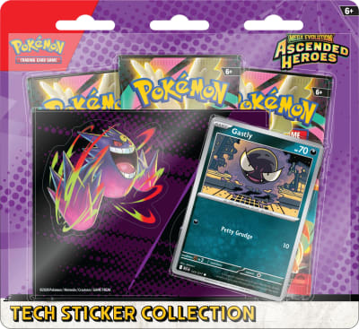 [PREVENTA] Tech Sticker Collection TCG: Mega Evolution - Ascended Heroes Gengar