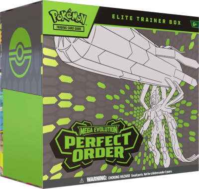 Elite Trainer Box Pokemon TCG: Mega Evolution - Perfect Order