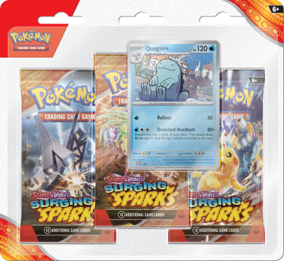 Blister 3 Pokemon TCG: Scarlet & Violet - Surging Sparks Quagsire