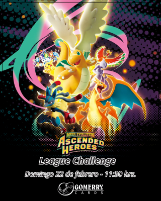 Inscripción Pokémon League Challenge TCG