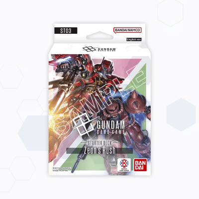 Deck Gundam TCG: Zeon's Rush - ST03