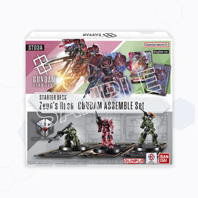 [PREVENTA] Deck Assemble Gundam TCG: Zeon's Rush - ST03A