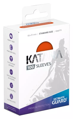 Sleeves Katana Standard Orange