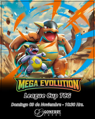 Inscripción Pokémon TCG League Cup 09 de Noviembre
