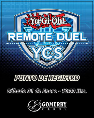 Inscripción Yu-Gi-Oh! Remote Duel YCS 2026 LATAM (LEER DESCRIPCIÓN)