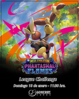 Inscripción Pokémon League Challenge TCG
