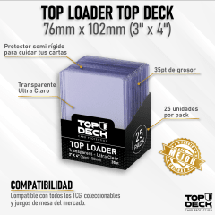 Display Top Loader Top Deck