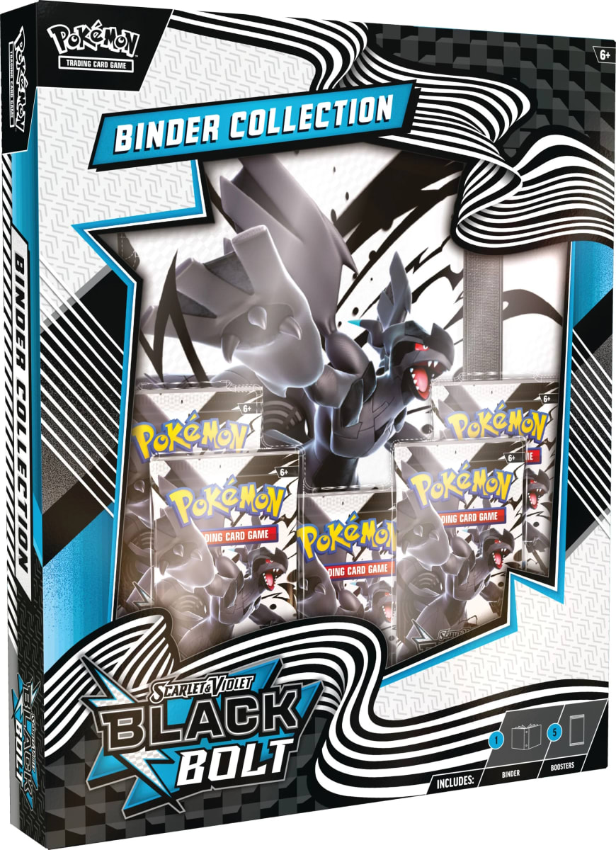 Binder Collection Pokemon TCG: Escarlata y Púrpura - Fulgor Negro1