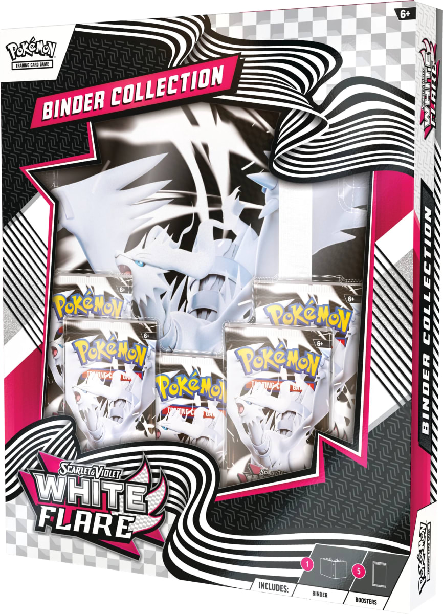 Binder Collection Pokemon TCG: Escarlata y Púrpura - Llama Blanca1