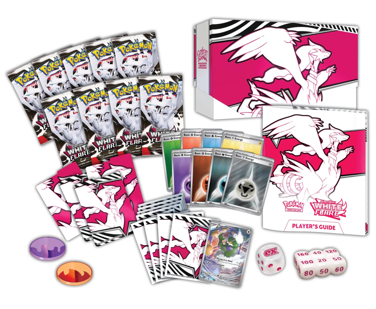 Elite Trainer Box Pokemon TCG: Scarlet & Violet - White Flare2