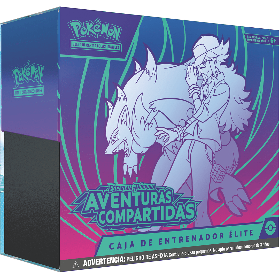 Elite Trainer Box Pokémon TCG: Escarlata y Púrpura - Aventuras Compartidas1