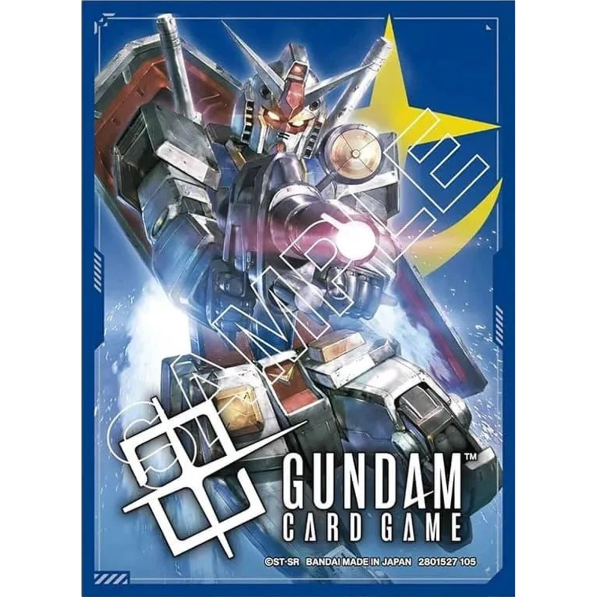 Sleeves Gundam TCG: Official Card Sleeves 01- Gundam/EFSF1