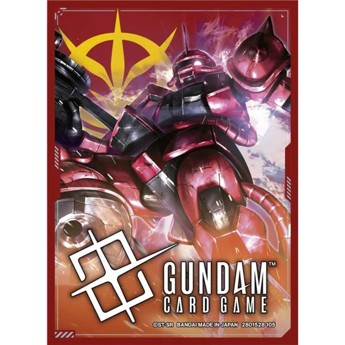 Sleeves Gundam TCG: Official Card Sleeves 01- Char's Zaku II/Zeon1