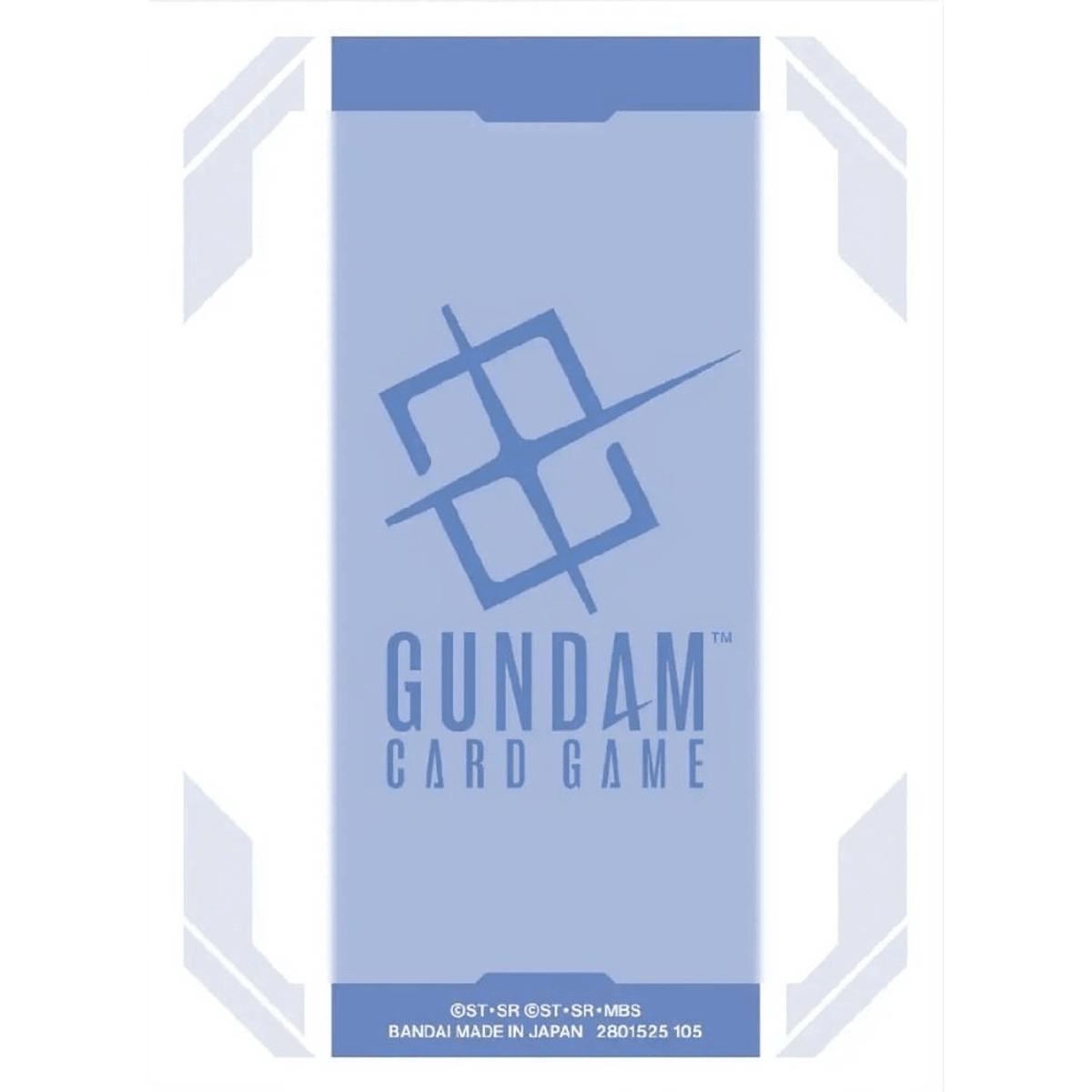 Sleeves Gundam TCG: Official Card Sleeves 01- Gundam Card Game Logo1