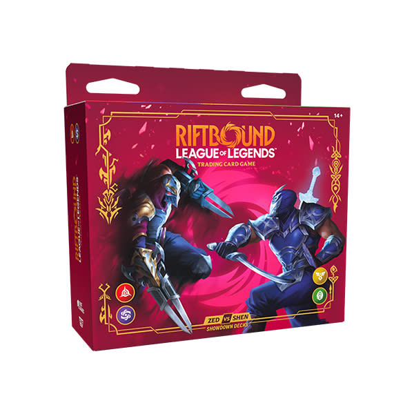 Showndown Deck Riftbound TCG: Vendetta - Zed vs Shen1