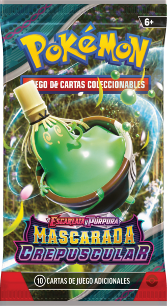 Booster Box Pokemon TCG: Escarlata y Púrpura - Mascarada Crepuscular3