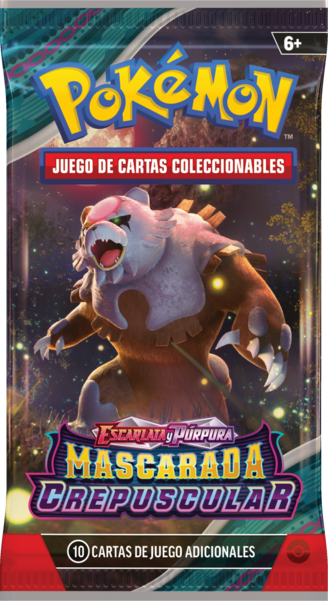 Booster Pokemon TCG: Escarlata y Púrpura - Mascarada Crepuscular4