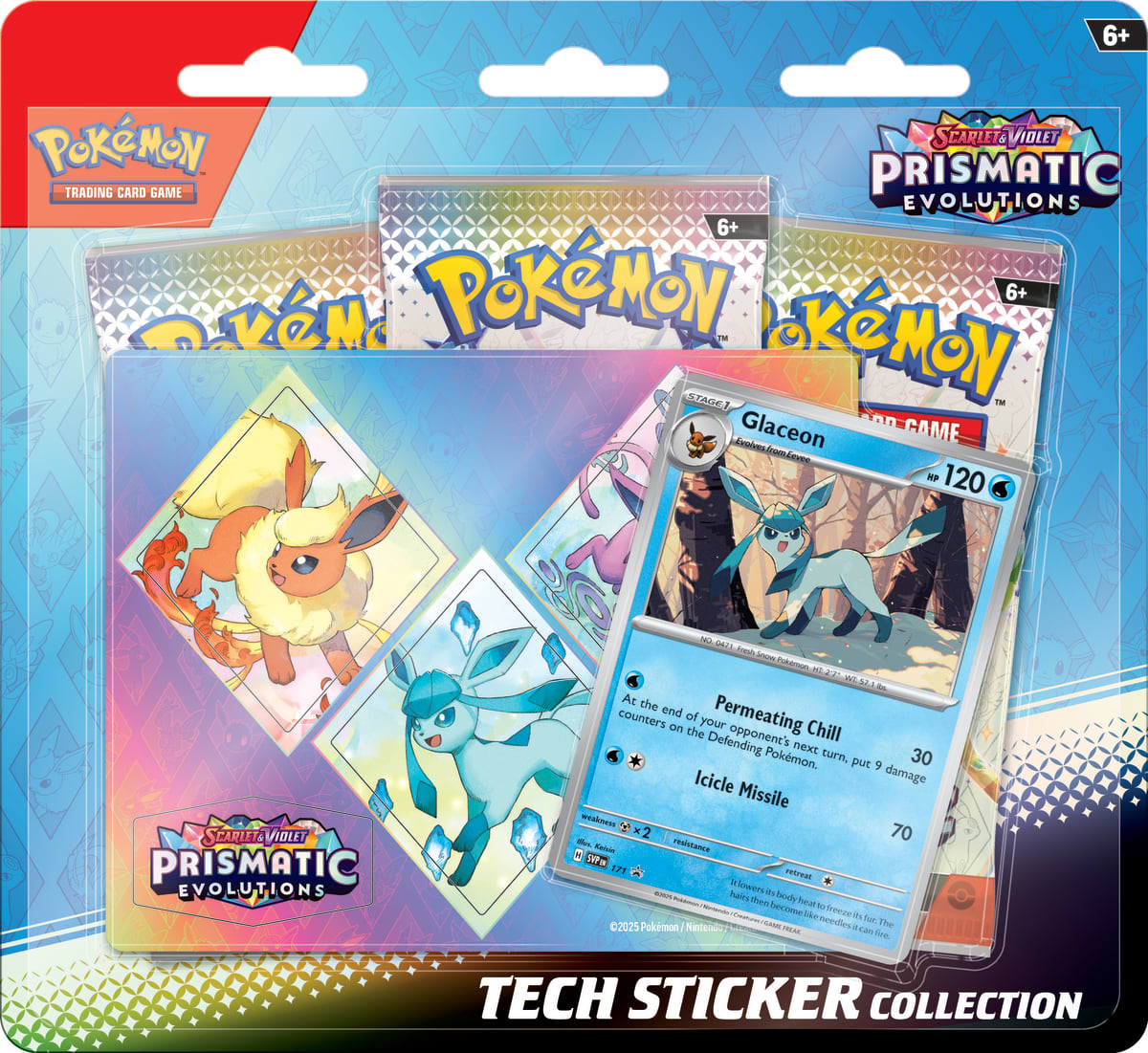 Tech Sticker Collection Pokemon TCG: Scarlet & Violet - Prismatic Evolution2