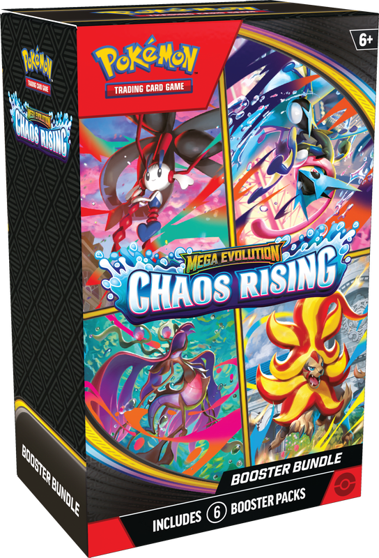 [PREVENTA] Booster Bundle Pokemon TCG: Mega Evolution - Chaos Rising2