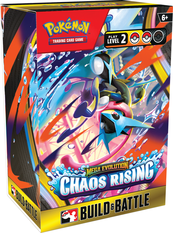 Build & Battle Box Pokemon TCG: Mega Evolution - Chaos Rising1