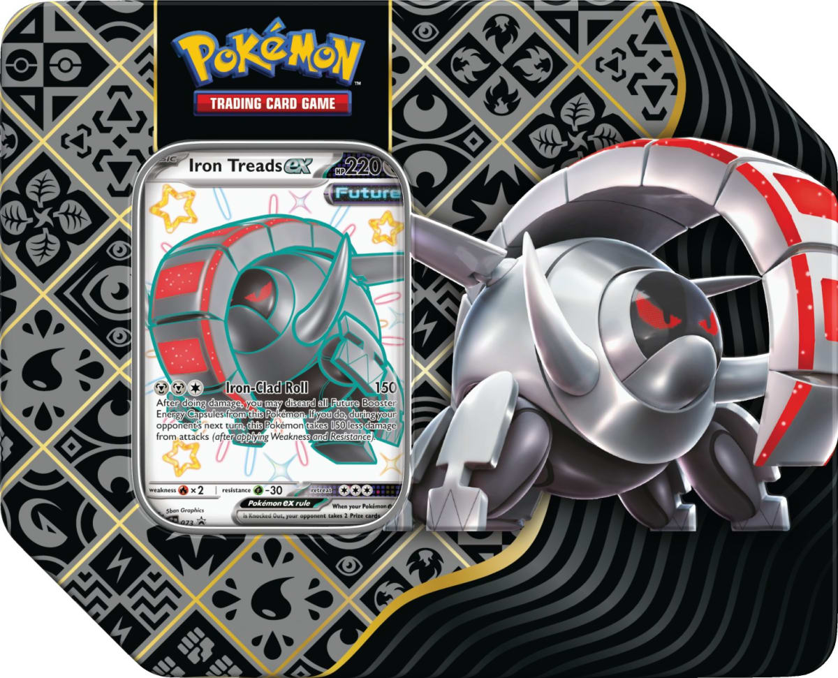 Tin Pokémon TCG: Scarlet & Violet - Paldean Fates - Iron Threads 1