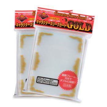 Sleeves KMC Oversized Character Guard with Gold1