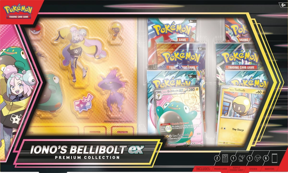 Colección Premium Pokemon TCG: Bellibolt de Iono ex1