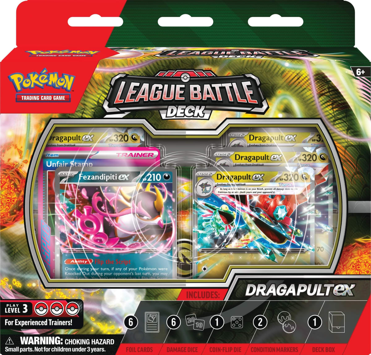 Deck Pokemon TCG: Dragapult ex Baraja Combate de Liga1