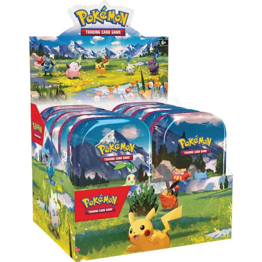 Display Mini Tin Pokemon TCG: Mega Evolution - Ascended Heroes Inglés1