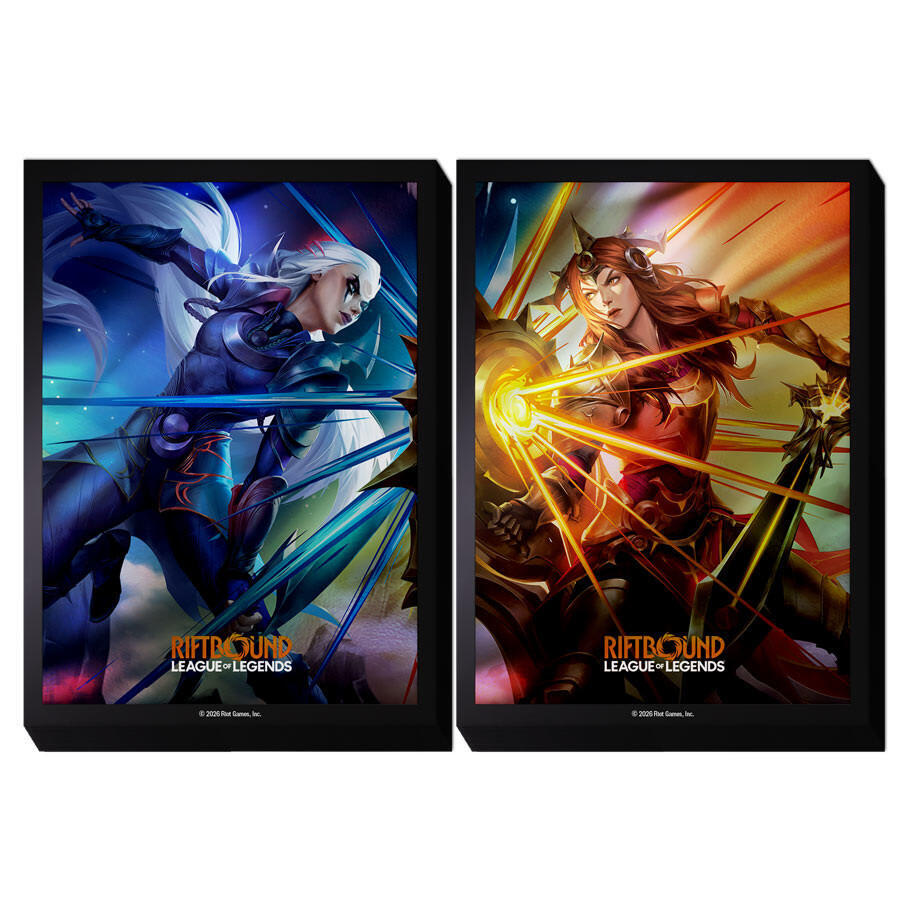 Sleeves Riftbound: Vendetta - Diana vs Leona1