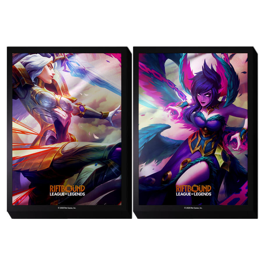 Sleeves Riftbound: Vendetta - Kayle vs Morgana1