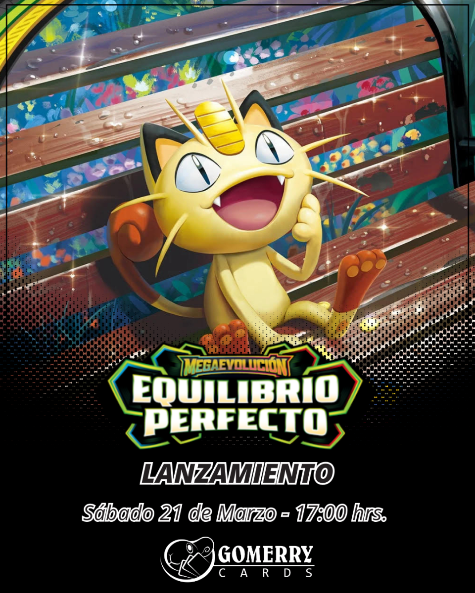 Prelanzamiento Pokémon TCG Equilibrio Perfecto2