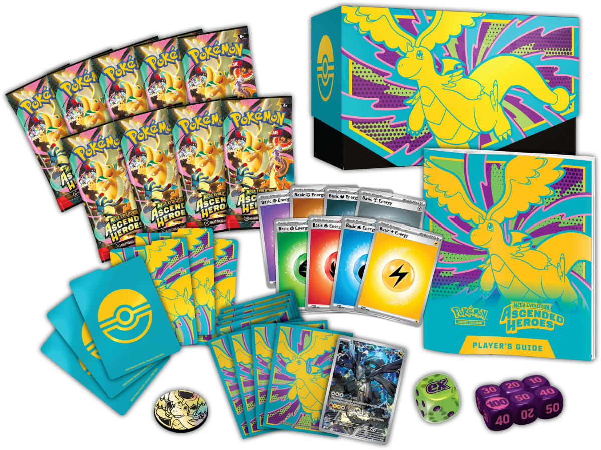 Elite Trainer Box Pokemon TCG: Mega Evolution - Ascended Heroes2